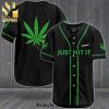 Just Hit It World’s Darkest Day All Over Print Unisex Baseball Jersey – Black