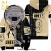 Drew Brees 9 New Orlean Saints All Over Printed Unisex Fleece Hoodie