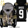 Drew Brees New Orleans Saints Watercolor Hot Fashion 3D Unisex Fleece Hoodie
