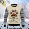 Boo Beer Holiday Time All Over Print Knitting Pattern Ugly Christmas Sweater