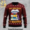 Book Free Library Chirtmas Time 3D Ugly Xmas Sweater