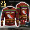 Book Retro Vintage Chirtmas Gifts Full Printing Wool Knitted Ugly Christmas Sweater