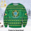 Braaap Wool Blend Ugly Knit Christmas Sweater