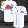 Kyle Busch Motorsports KBM Car Team All Over Print Baseball Jersey – White