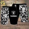 Las Vegas Raiders Football Team Full Printing Hawaiian Shirt – Black