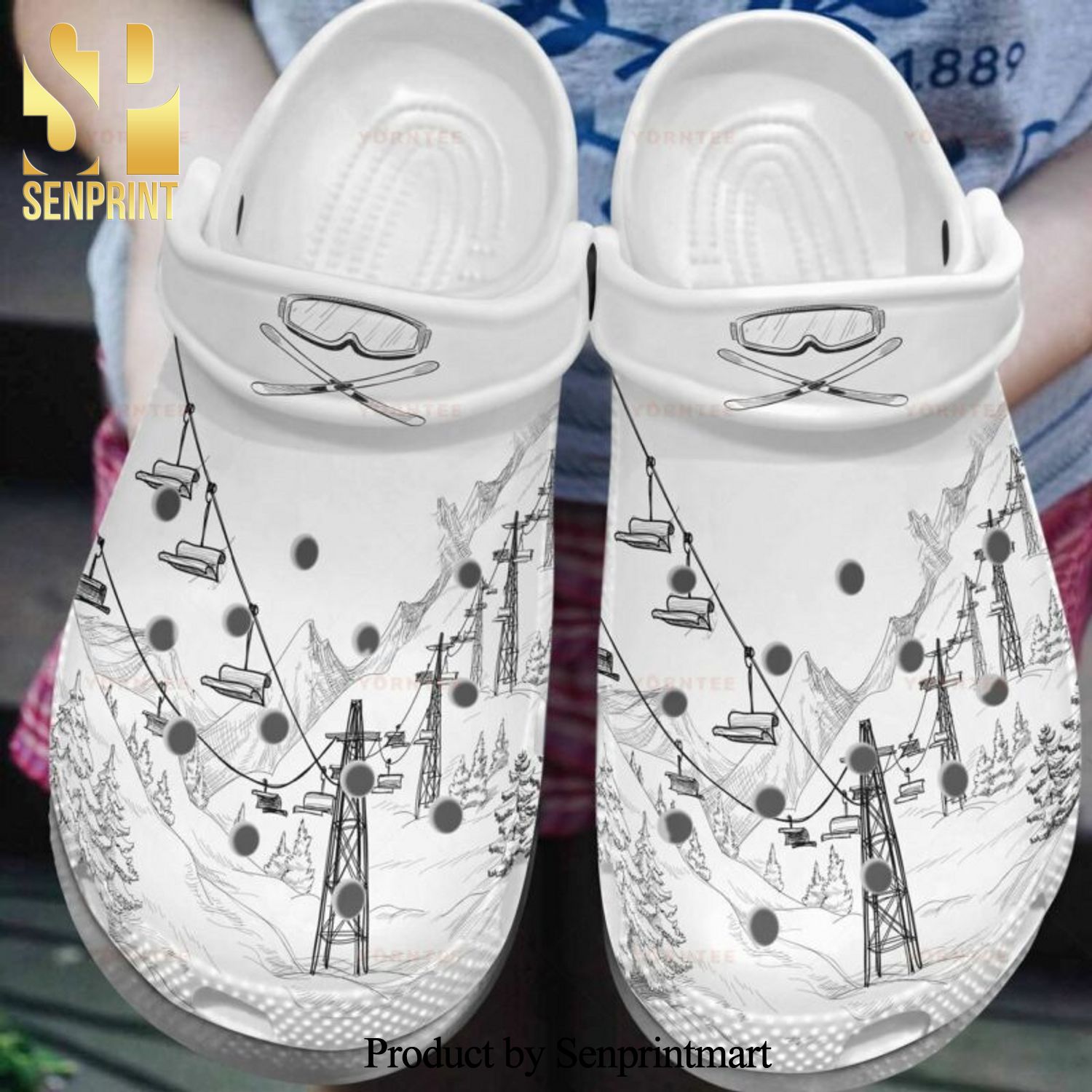 The Mountains Are Calling Gift For Lover Hypebeast Fashion Unisex Crocs Crocband Clog