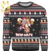 Bret Michaels Vacation Time Wool Blend Ugly Christmas Sweater