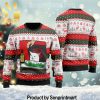 Bud Light Beer Xmas Time All Over Printed Wool Ugly Sweater