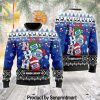 Bud Light Holiday Gifts Full Print Knitting Wool Sweater