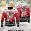 Bud Light Cat Meme Pattern Knit Christmas Sweater
