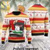 Budweiser Beer Xmas Gifts Full Printed Knitting Pattern Ugly Christmas Sweater