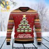 Busch Beer 3D New Criss Cross Holiday Gifts Wool Knitting Sweater