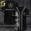 Mercedes-Benz All Over Print Baseball Jersey – White