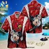 Los Angeles Rams Snoopy Full Printing Hawaiian Shirt And Beach Shorts