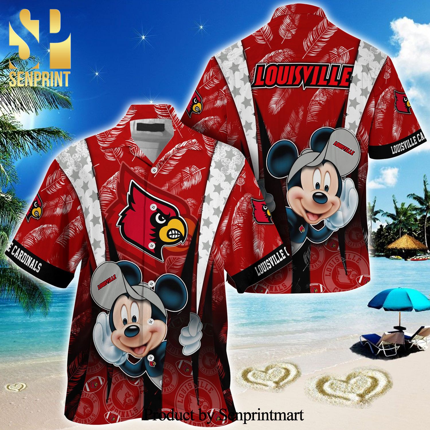 Louisville Cardinals Summer Hawaiian Shirt For Your Loved Ones This Season