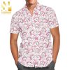 Manly Warringah Sea Eagles Full Printing Summer Short Sleeve Hawaiian Beach Shirt