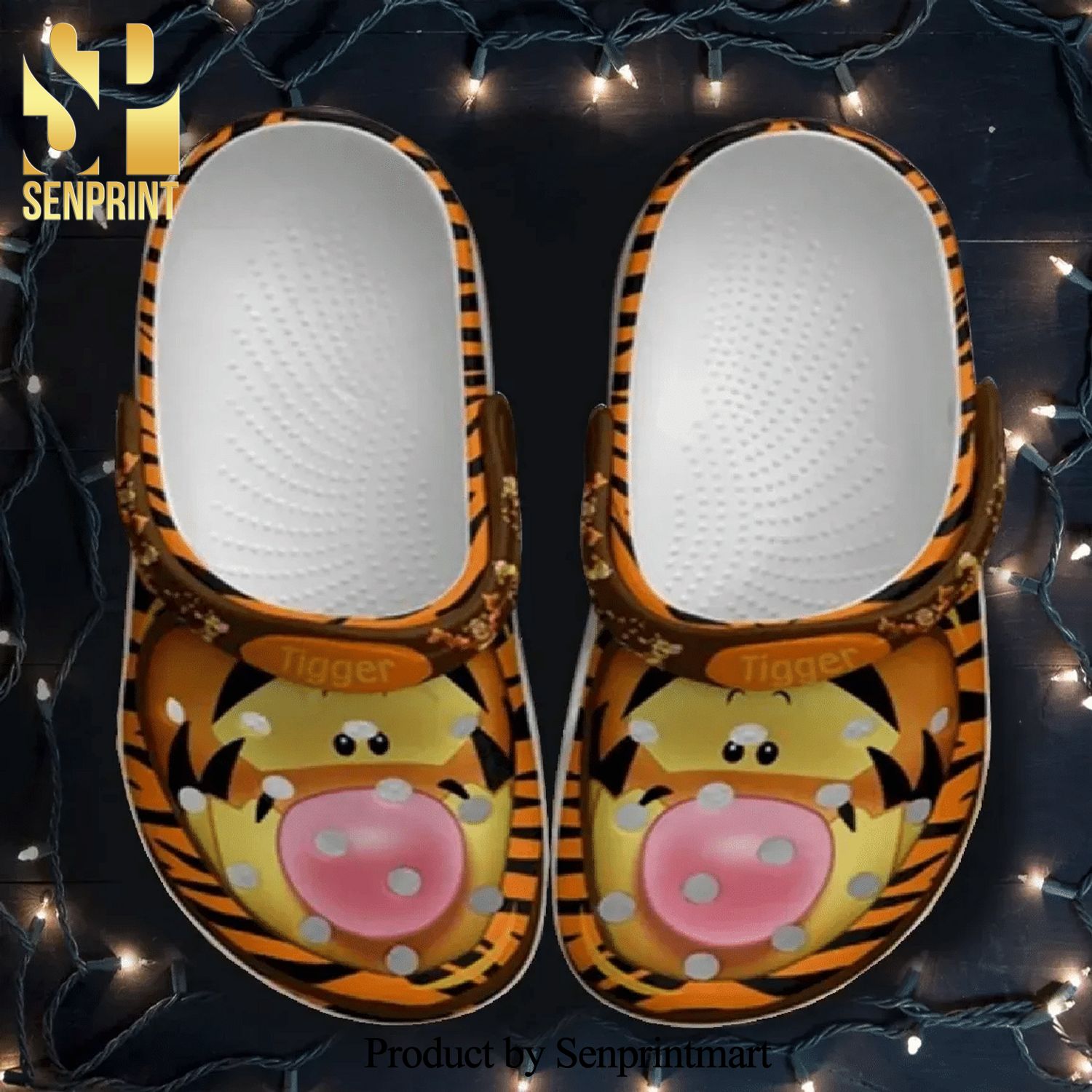 Tigger Winnie-The-Pooh For Lover Full Printing Crocs Shoes