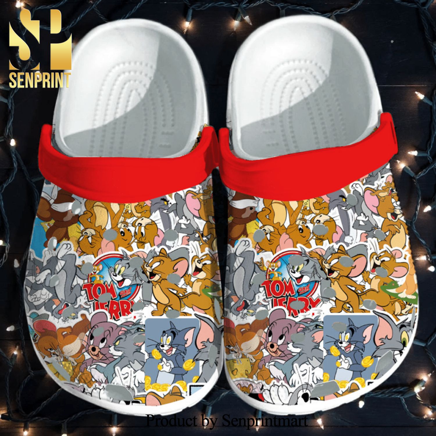 Tom And Jerry New Outfit Unisex Crocs Crocband Clog