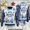 Busch Light Gift Ideas Wool Knitted Pattern Ugly Sweater