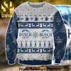 Busch Light Pattern Knit Christmas Sweater