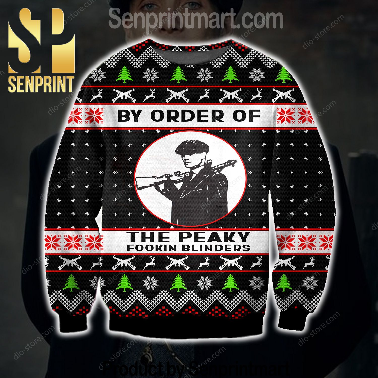 By Order Of The Peaky Blinders Xmas Gifts Wool Knitted Sweater