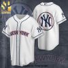 New York Yankees Full Printing Unisex Baseball Jersey – Navy