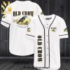 Old Style Chicago’s Beer All Over Print Baseball Jersey – White