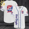 Old Crow As Good As We Sound All Over Print Baseball Jersey – White