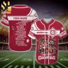 Personalized Alabama Crimson Tide Jack Daniel Full Printing Baseball Jersey