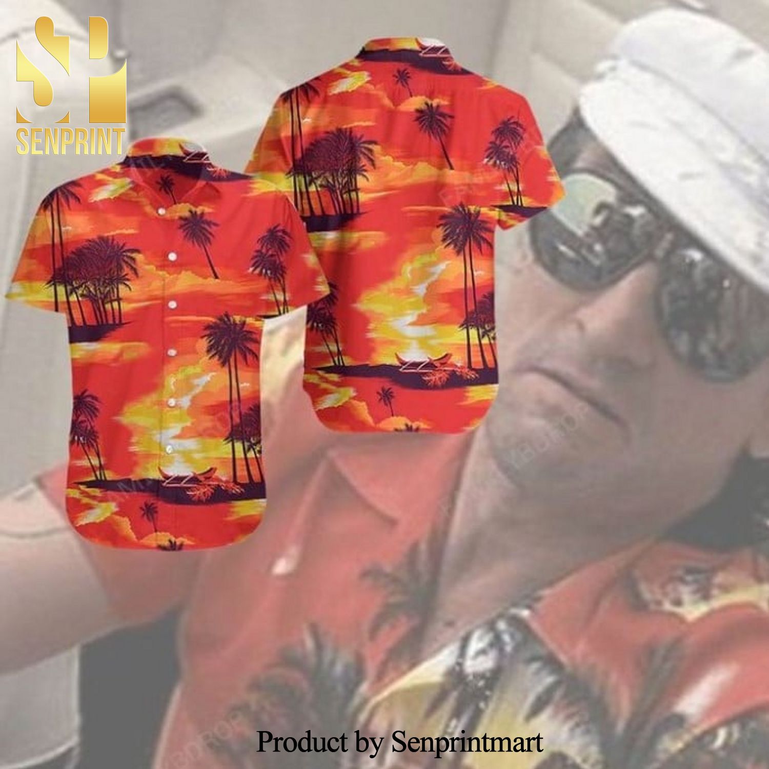 Max Cady Robert De Niro Summer Hawaiian Beach Shirt
