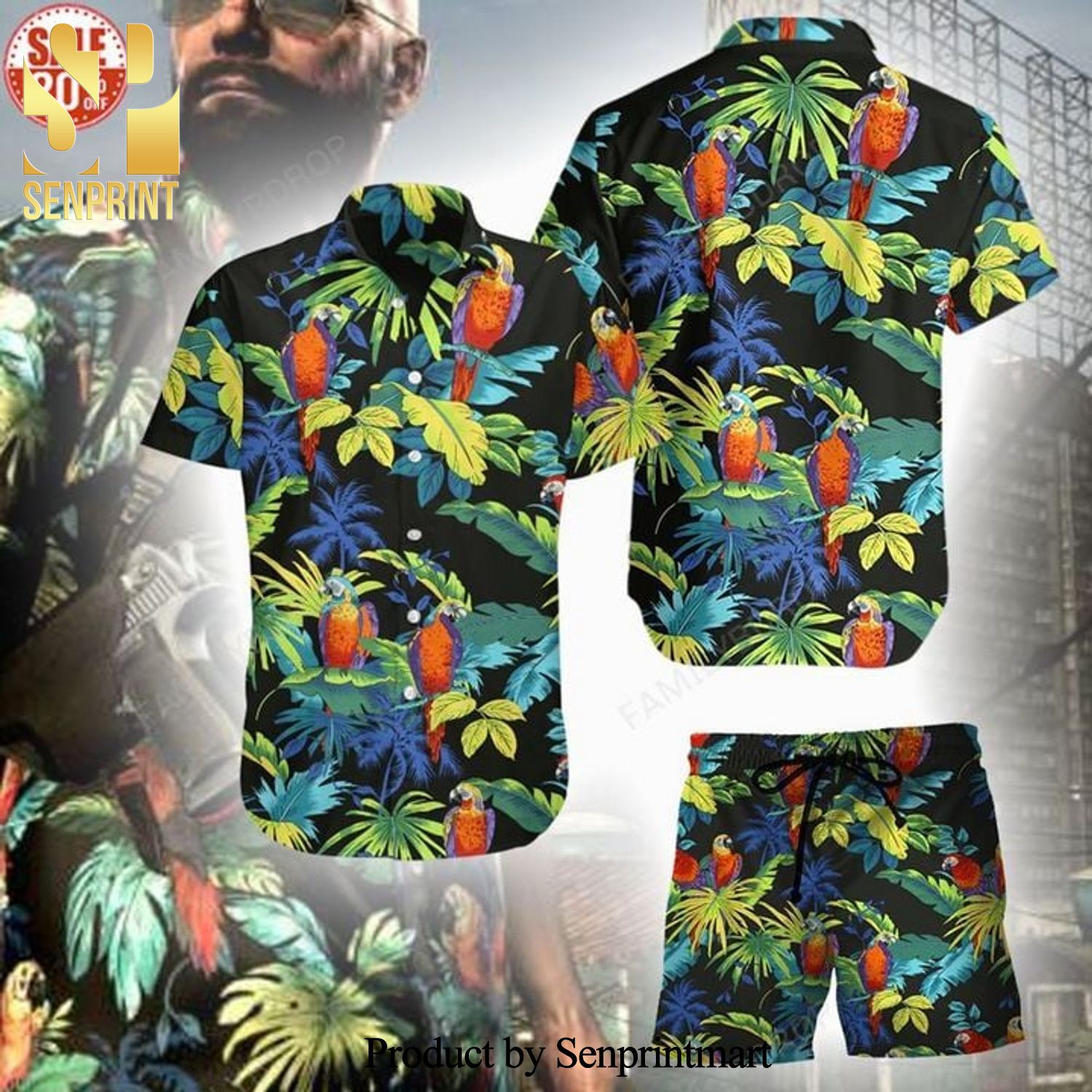 Max Payne 3 Summer Hawaiian Shirt