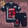 Max Verstappen Oracle Red Bull F1 Racing Mobil 1 Tag Heuer Tezos Full Printing Hawaiian Shirt – Black