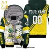 Green Bay Packers Aaron Rodgers 12 New Style Full Print Unisex Fleece Hoodie