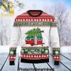 Camping Forest My Soul Xmas Time Ugly Christmas Wool Knitted Sweater