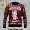 Cant Always Control Who Comes Into Life Holiday Time Christmas Wool Knitted Sweater