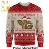 Castle Candles Full Print Ugly Christmas Sweater