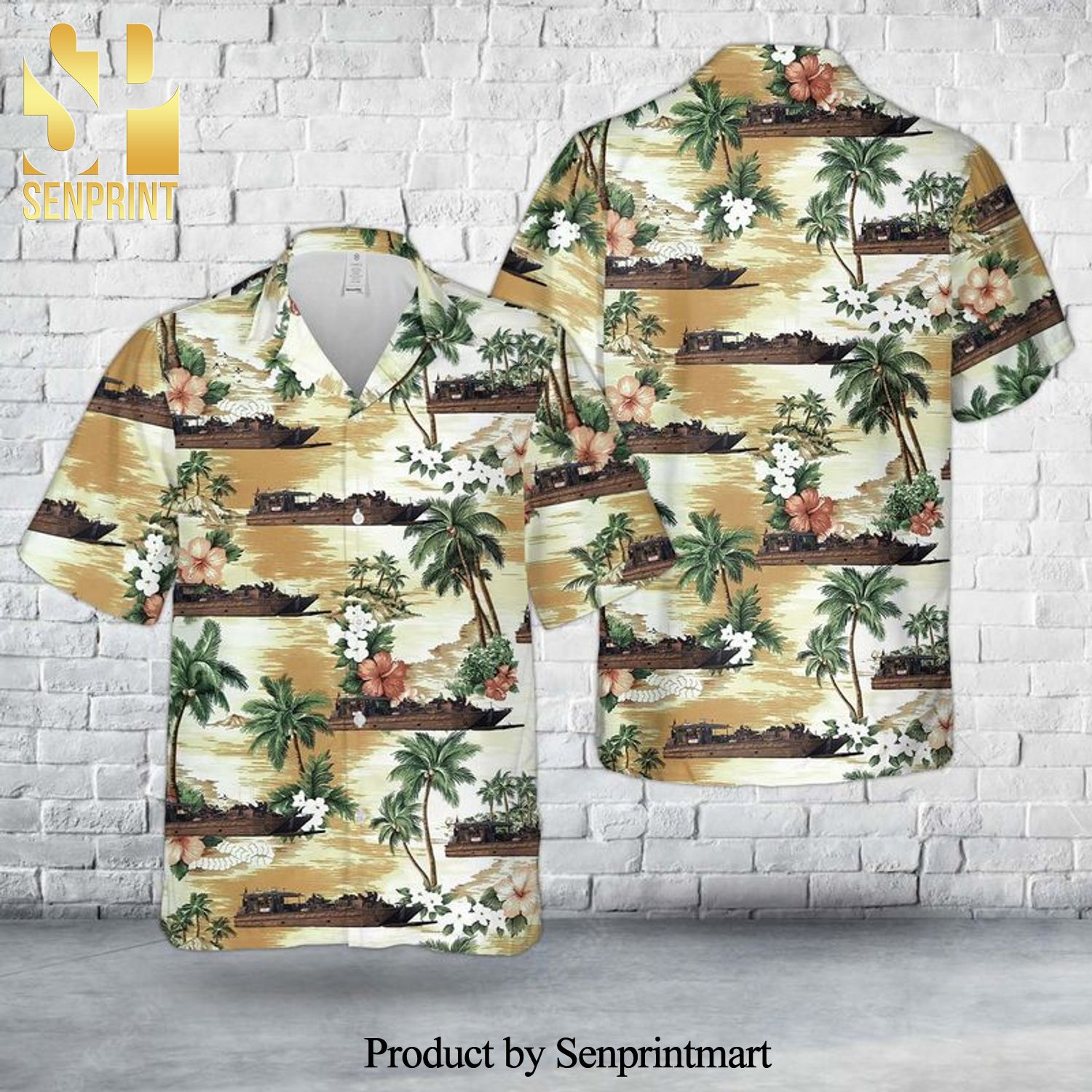 Australian Army LCM-8 Full Printing Hawaiian Shirt