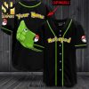 Personalized Meowth All Over Print Baseball Jersey – Black