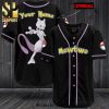 Personalized Mewtwo All Over Print Baseball Jersey