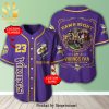 Personalized Minnesota Vikings God First Family Second Full Printing Baseball Jersey