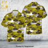 Canadian Army Sherman III Kangaroo All Over Printed Hawaiian Shirt