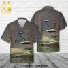 Croatian Air Force Mikoyan-Gurevich Mig-21UMD Mongol B Full Print Hawaiian Shirt