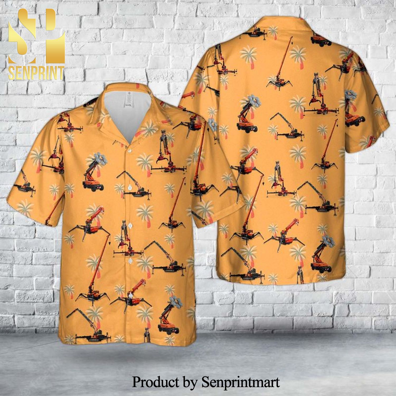 Jekko Cranes 3D Hawaiian Shirt