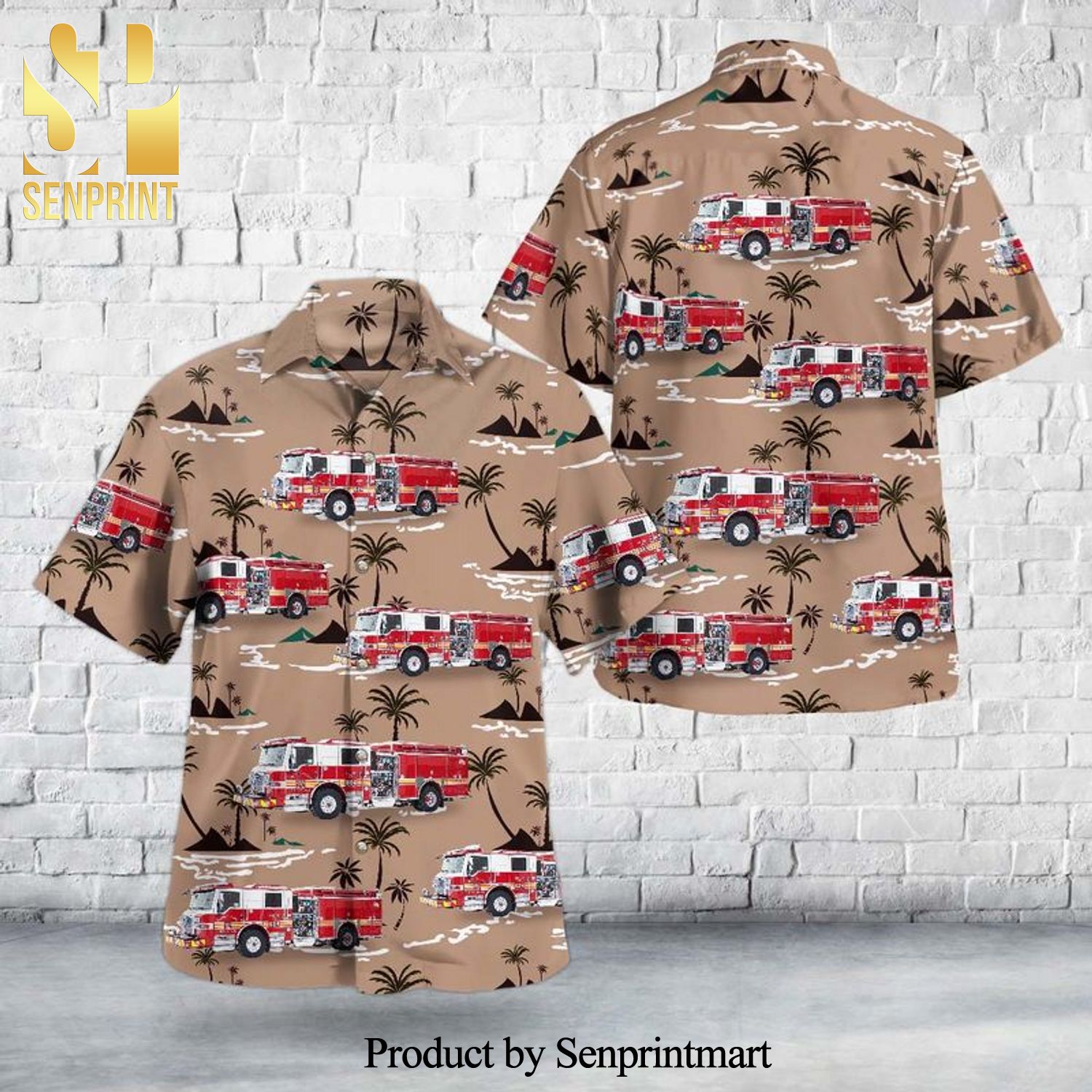 Leesburg Virginia Loudoun County Combined Fire And Rescue System 3D Hawaiian Shirt