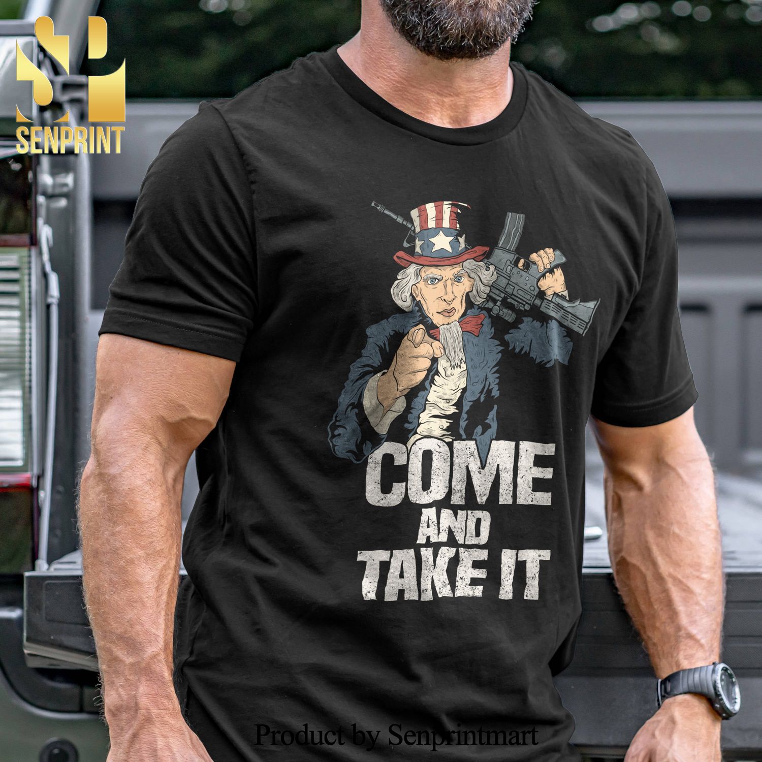 Come and Take It Military Unisex Shirt