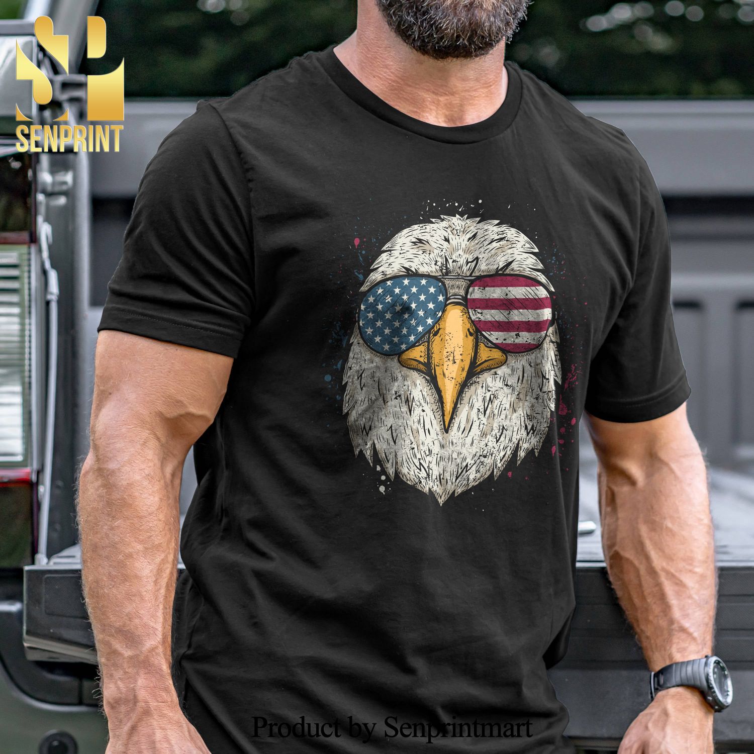 Cool Eagle Military Unisex Shirt