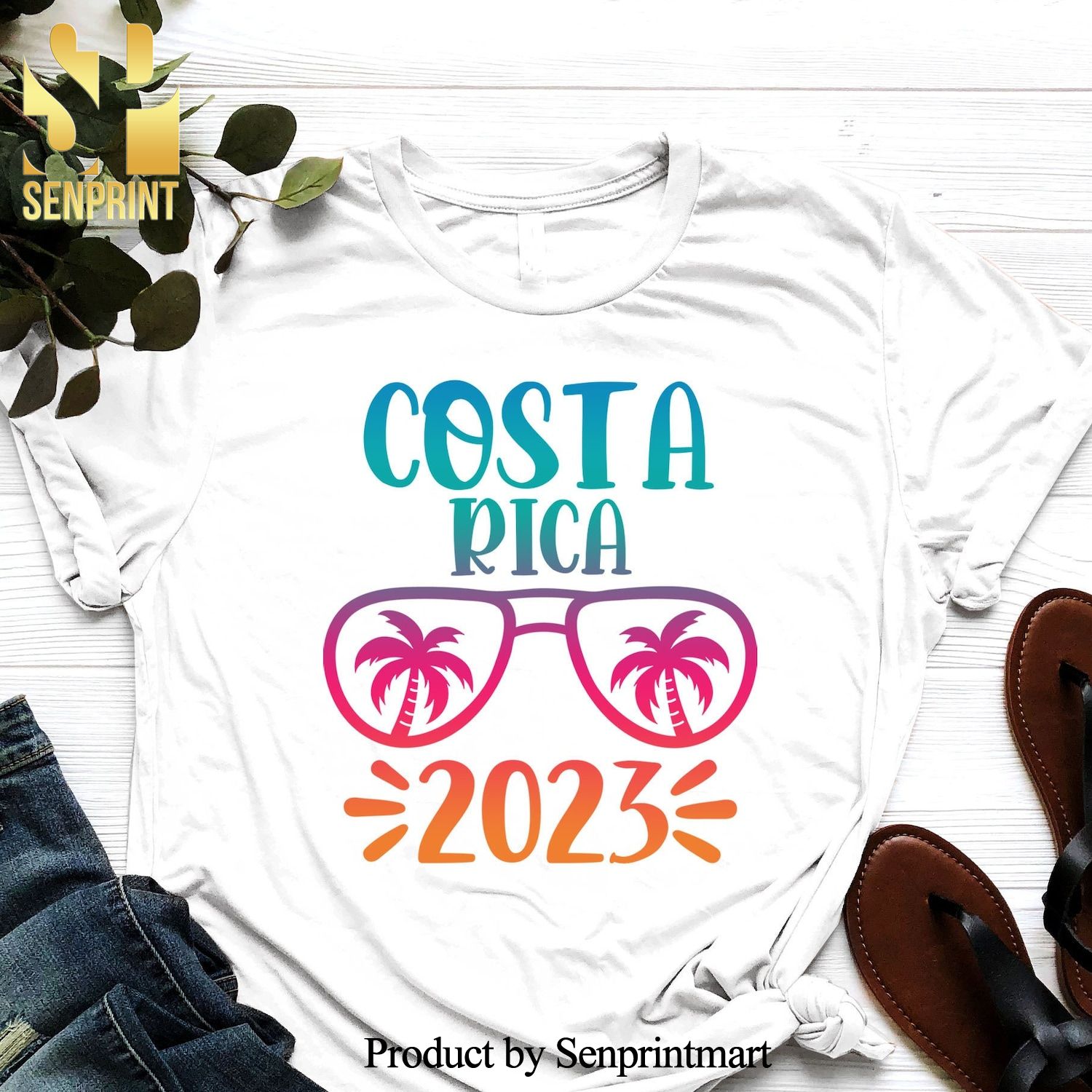 Costa Rica 2023 San Hose Travel Summer Shirt