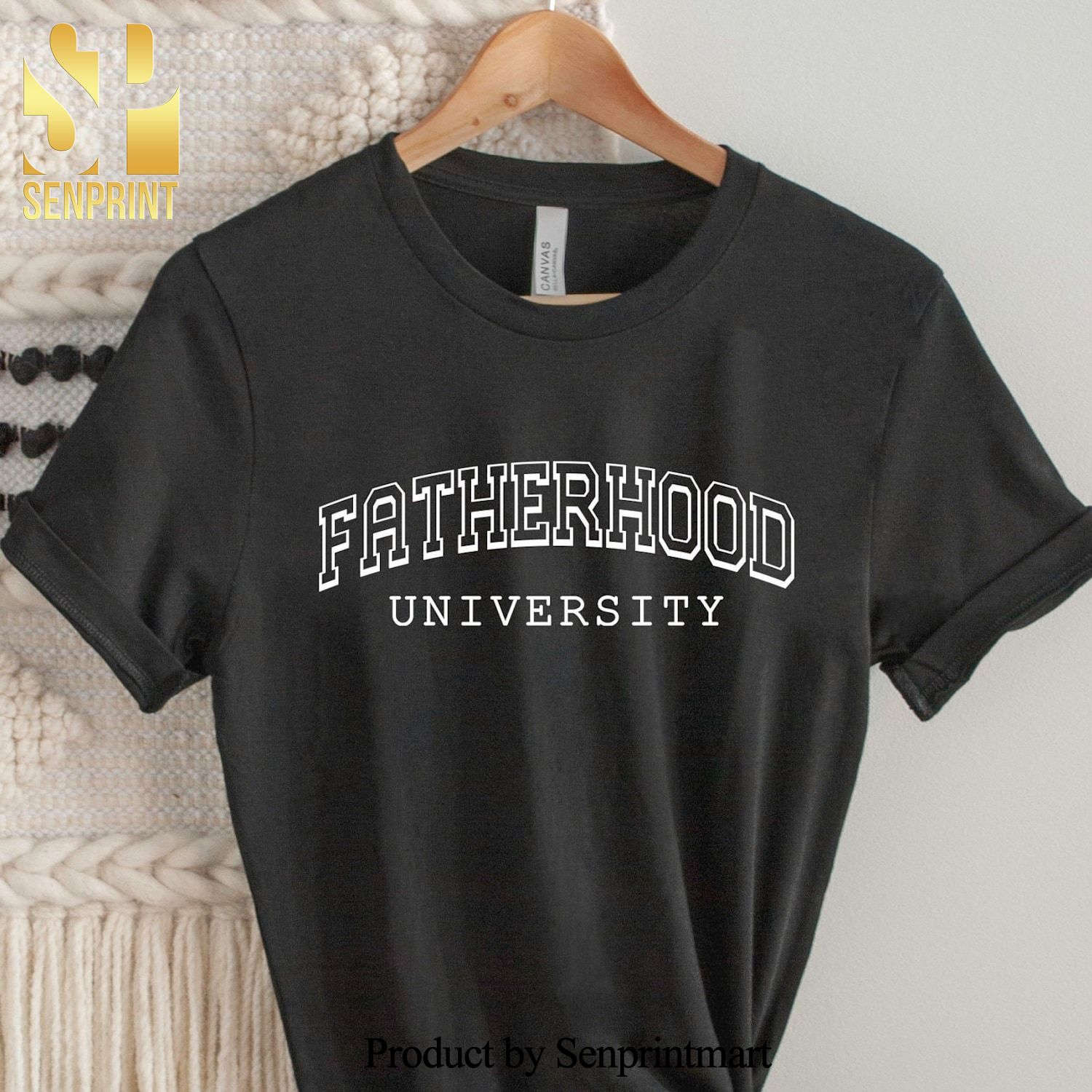 Fatherhood University Fathers Day Gift Shirt