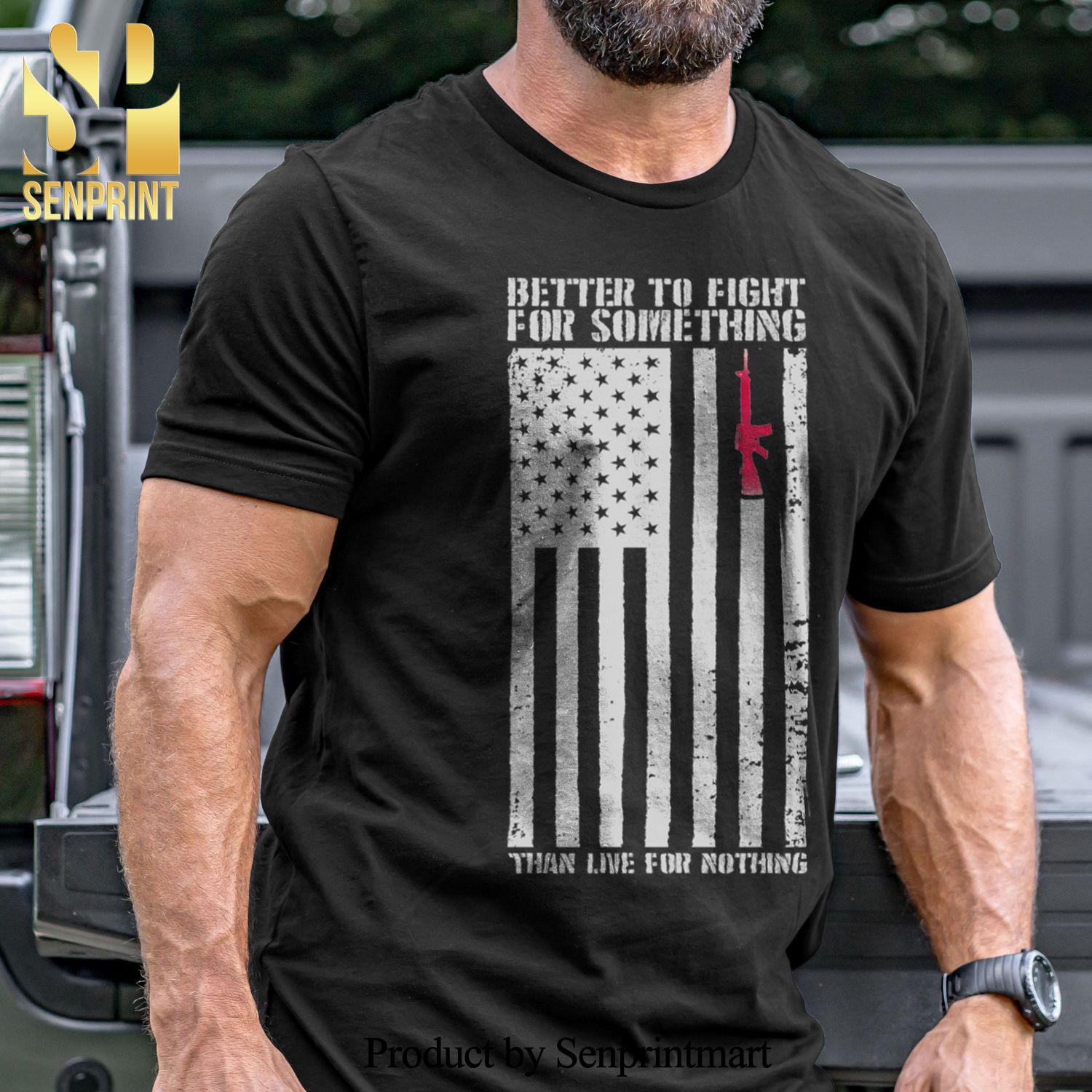 Fight for Something Military Unisex Shirt