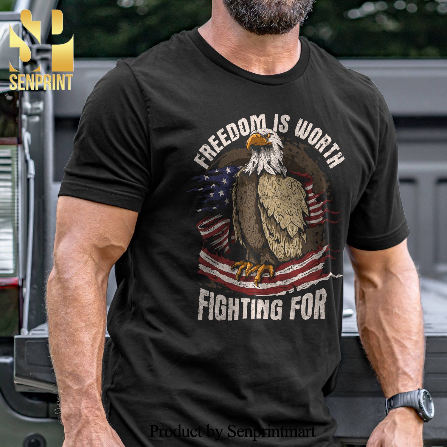Freedom Is Worth Fighting For Military Unisex Shirt